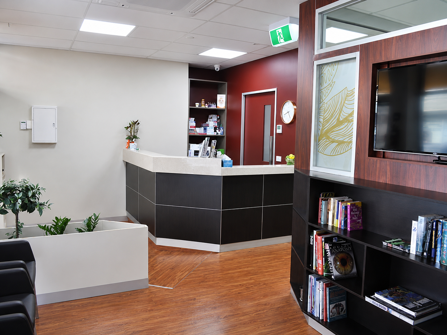 Glenlyon Dental Clinic waiting room